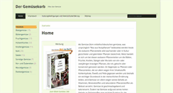 Desktop Screenshot of gemuesekorb.info