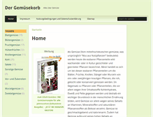 Tablet Screenshot of gemuesekorb.info